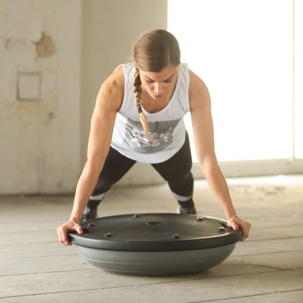 Pro Half Round Balance Ball Livepro Grey