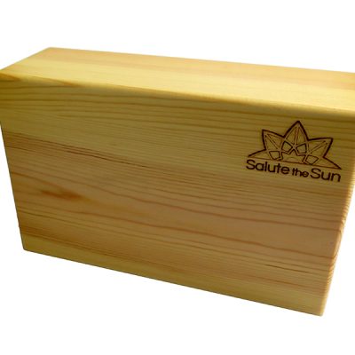 Pine Yoga Block Salute the Sun