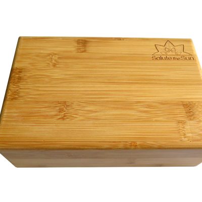 Bamboo Yoga Block Salute the Sun
