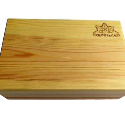 Pine Yoga Block Salute the Sun