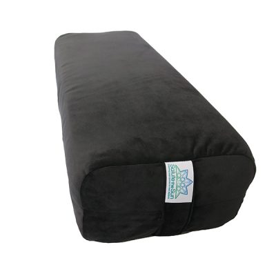 10 x Yoga Bolster Rectangle Salute The Sun Black
