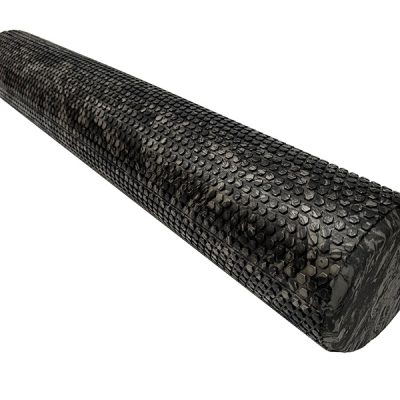 90cm EVA foam roller in black