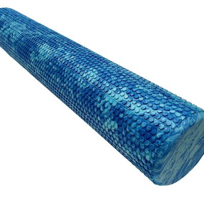 90cm EVA foam roller in blue