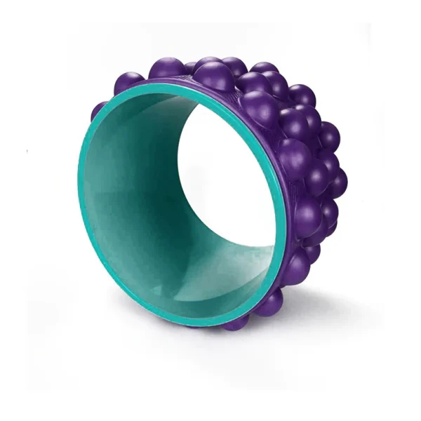 Pilates/Yoga Wheel with Trigger Points Purple