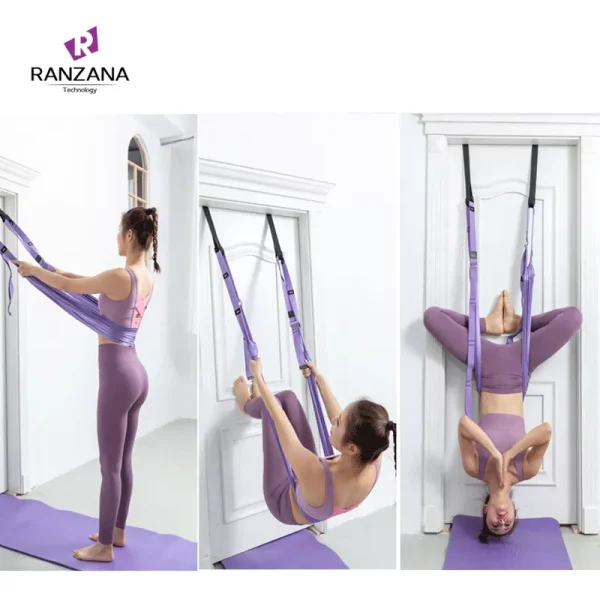 Yoga Chute Back Bend Assist Trainer With Door Anchor Green