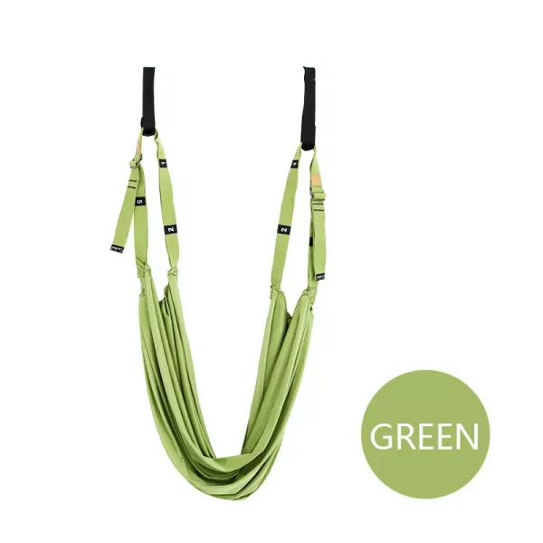 Yoga Chute Back Bend Assist Trainer With Door Anchor Green