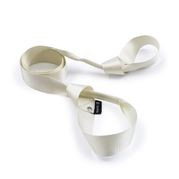 Bloom Yoga Mat Carry Strap White