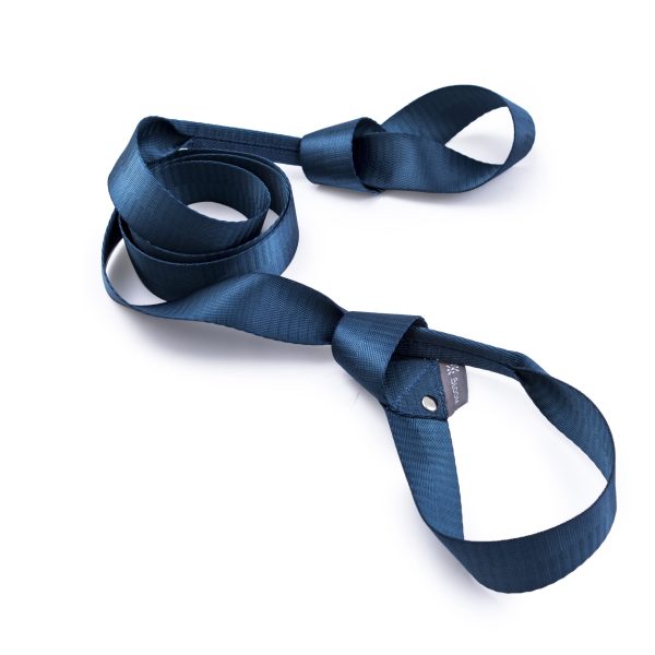 Bloom Yoga Mat Carry Strap Blue
