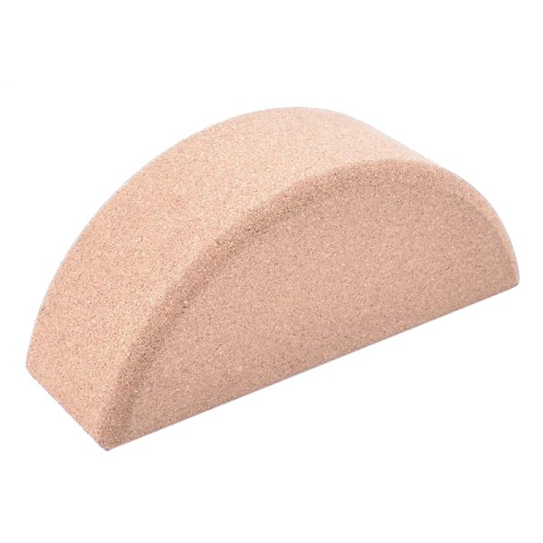 Cork Yoga Block Half Round