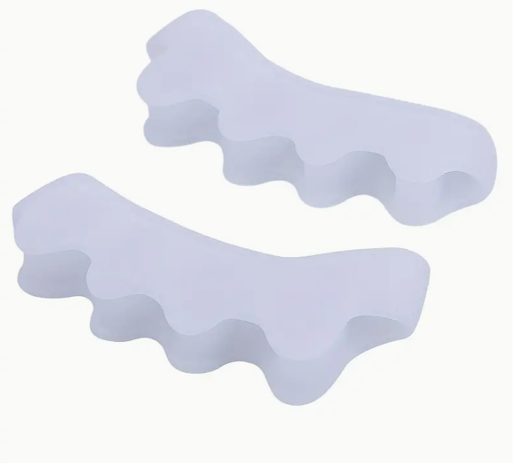 Screenshot 2024-10-23 133506 Silicone gel toe separators in white