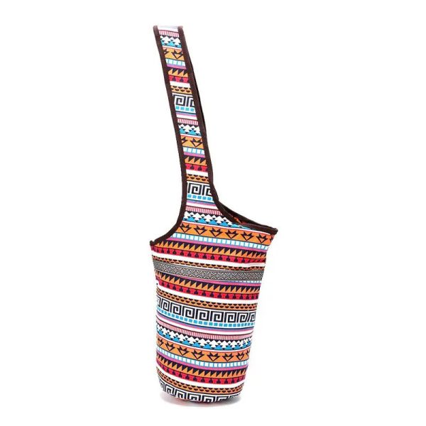 Yoga Mat Tote Carry Bag Aztec