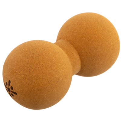Double Cork Massage Ball for MFR and Self-Massage 15cm